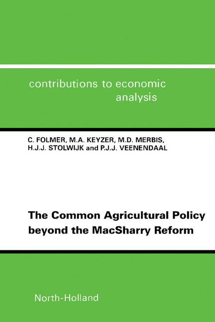 The Common Agricultural Policy beyond the MacSharry Reform main product photo