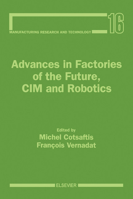 Advances in Factories of the Future, CIM and Robotics main product photo