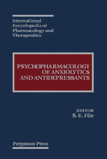 Psychopharmacology of Anxiolytics and Antidepressants main product photo