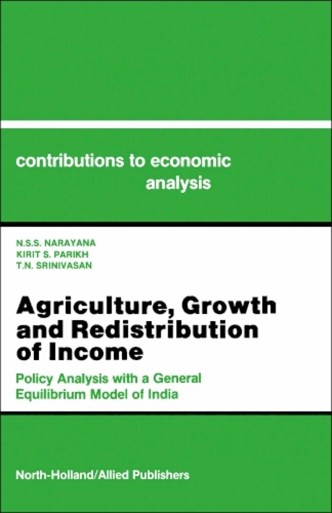 Agriculture, Growth and Redistribution of Income main product photo