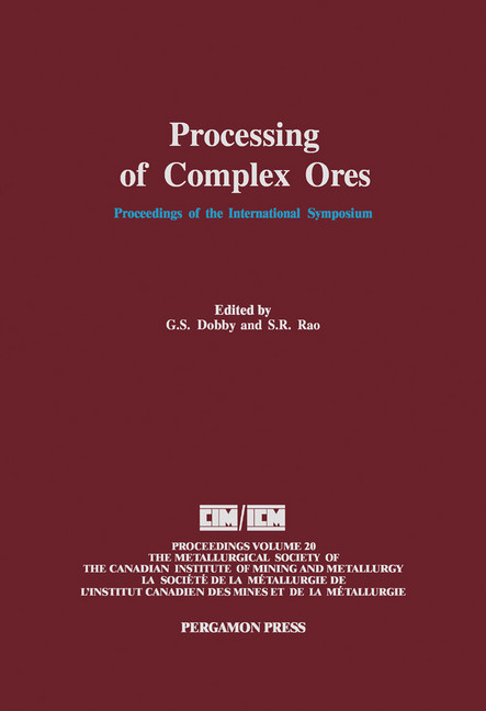 Processing of Complex Ores main product photo