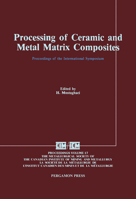 Processing of Ceramic and Metal Matrix Composites main product photo