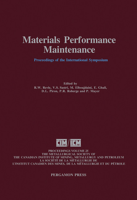 Materials Performance Maintenance main product photo