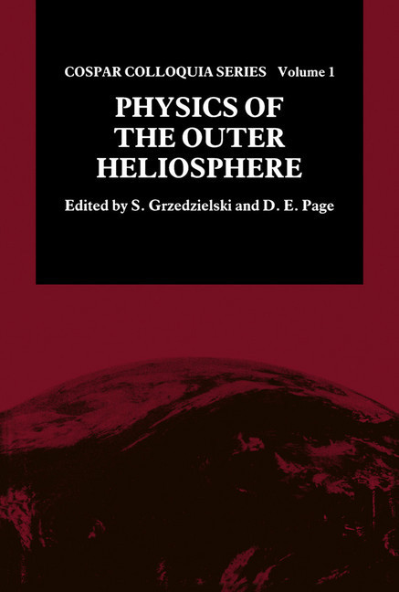 Physics of the Outer Heliosphere main product photo