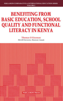 Benefiting from Basic Education, School Quality and Functional Literacy in Kenya
