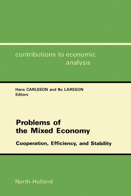 Problems of the Mixed Economy main product photo