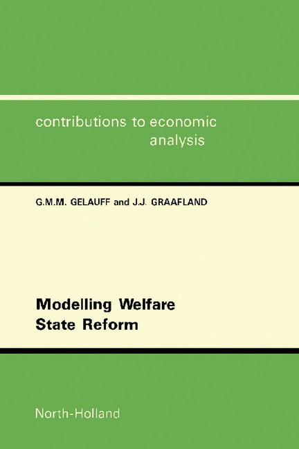 Modelling Welfare State Reform main product photo