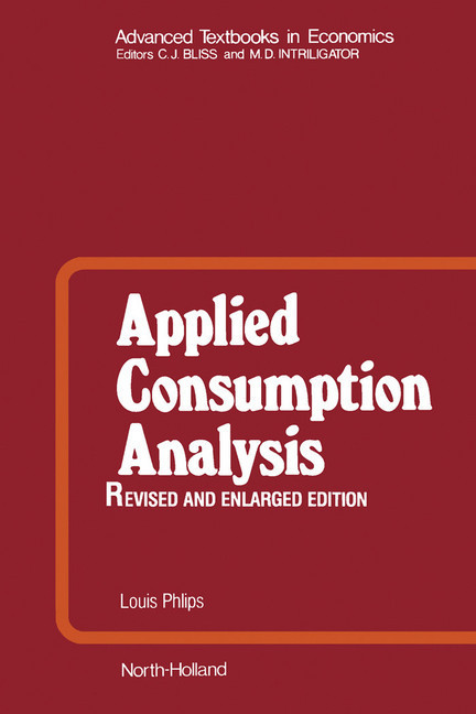 Applied Consumption Analysis main product photo