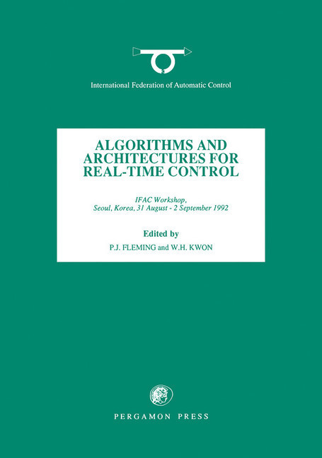 Algorithms and Architectures for Real-Time Control 1992 main product photo