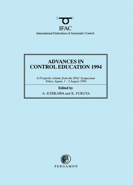 Advances in Control Education 1994 main product photo