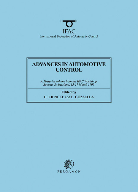 Advances in Automotive Control 1995 main product photo