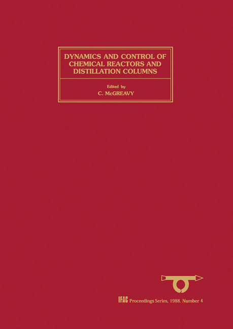 Dynamics and Control of Chemical Reactors and Distillation Columns main product photo