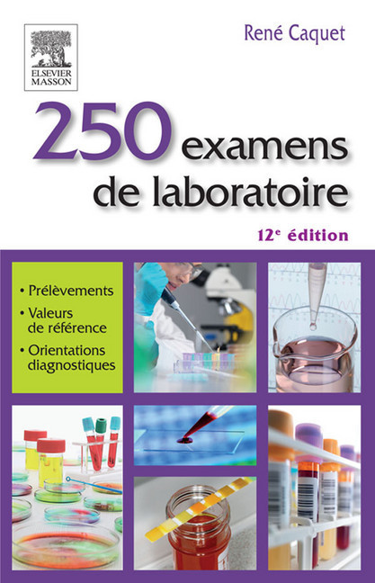250 examens de laboratoire main product photo
