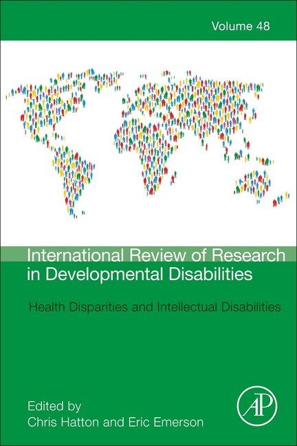 Health Disparities and Intellectual Disabilities main product photo