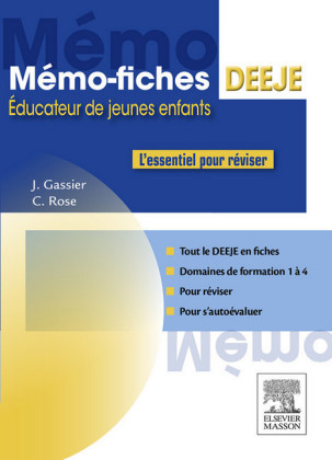 Mémo-Fiches DEEJE - Diplôme d'État d'éducateur de jeunes enfants