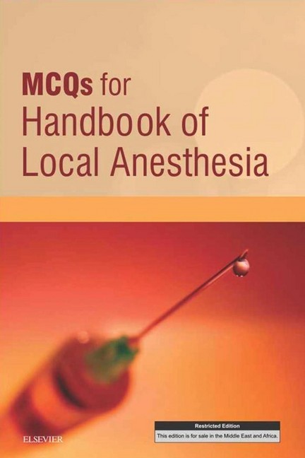 MCQs for Handbook of Local Anesthesia main product photo