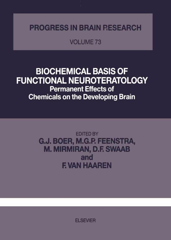 Biochemical Basis of Functional Neuroteratology main product photo