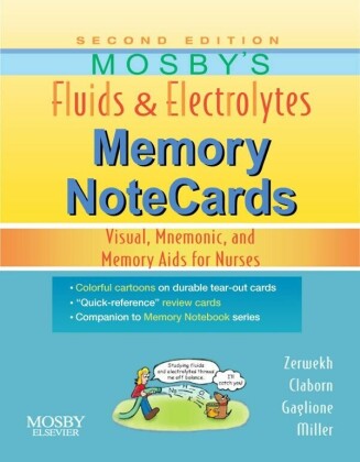 Mosby's Fluids & Electrolytes Memory NoteCards - E-Book
