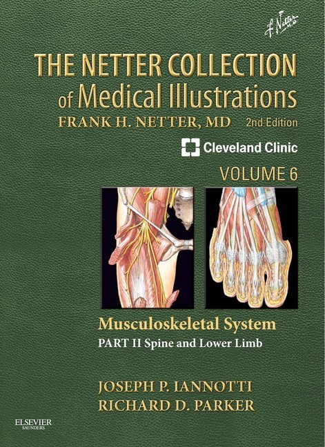 The Netter Collection of Medical Illustrations: Musculoskeletal System, Volume 6, Part II - Spine and Lower Limb main product photo