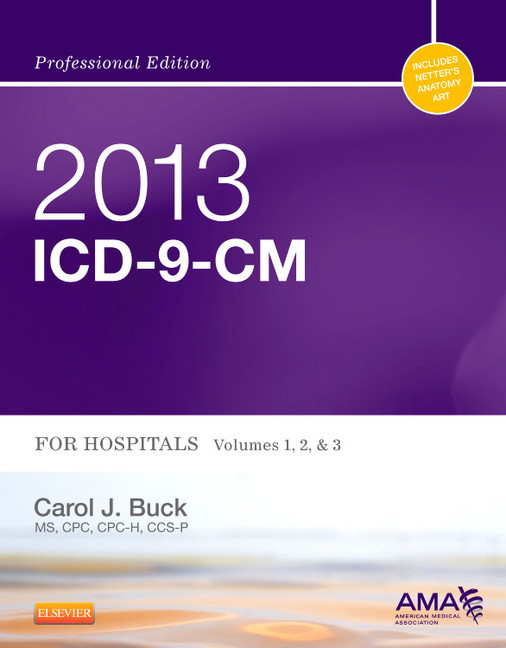 2013 ICD-9-CM for Hospitals, Volumes 1, 2 and 3 Professional Edition - main product photo