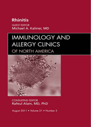 Rhinitis, An Issue of Immunology and Allergy Clinics