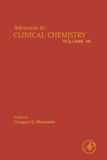 Advances in Clinical Chemistry main product photo