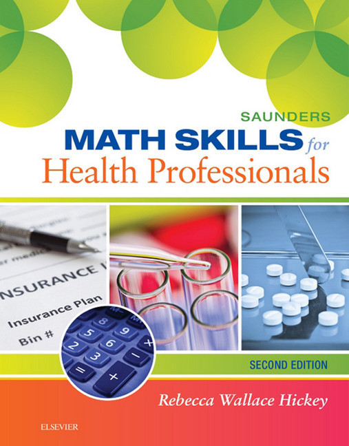 Saunders Math Skills for Health Professionals main product photo