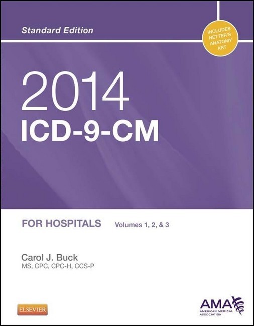2014 ICD-9-CM for Hospitals, Volumes 1, 2 and 3 Standard Edition main product photo