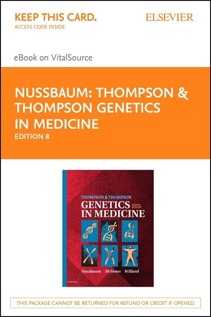 Thompson & Thompson Genetics in Medicine main product photo