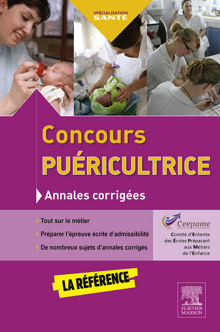 Concours puéricultrice - Annales corrigées main product photo