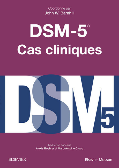 DSM-5 - Cas cliniques main product photo