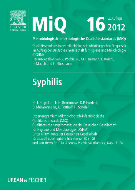 MIQ 16: Qualitätsstandards in der mikrobiologisch-infektiologischen Diagnostik main product photo
