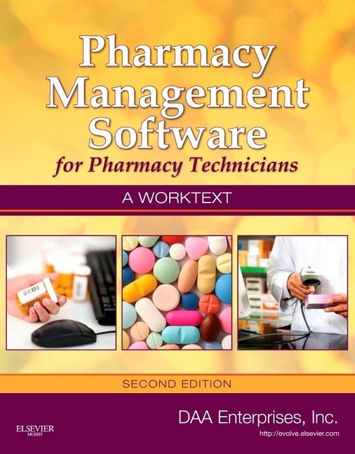 Pharmacy Management Software for Pharmacy Technicians: A Worktext main product photo