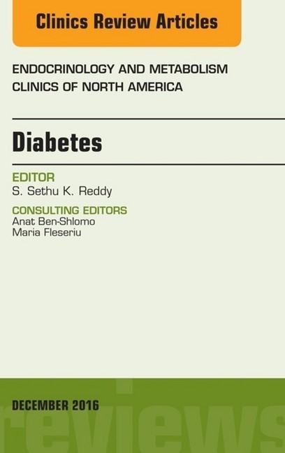 Diabetes, An Issue of Endocrinology and Metabolism Clinics of North America, main product photo
