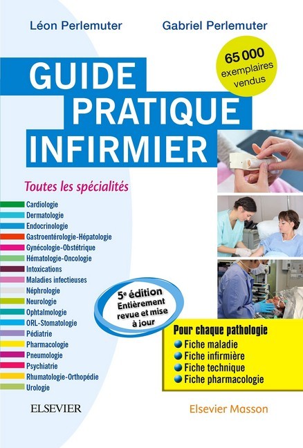 Guide pratique infirmier main product photo