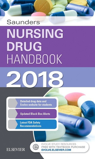 Saunders Nursing Drug Handbook 2018 main product photo