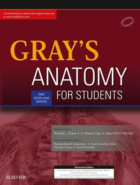 First South Asia Edition- Grays Anatomy For Students_Ebook main product photo