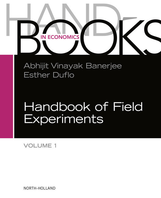 Handbook of Field Experiments main product photo