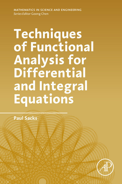 Techniques of Functional Analysis for Differential and Integral Equations main product photo