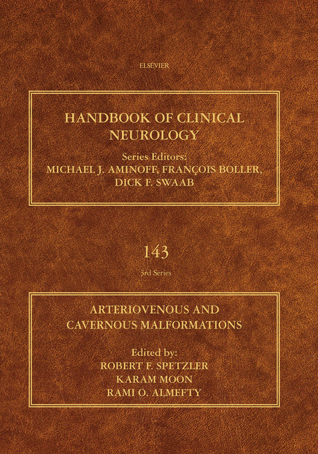 Arteriovenous and Cavernous Malformations main product photo