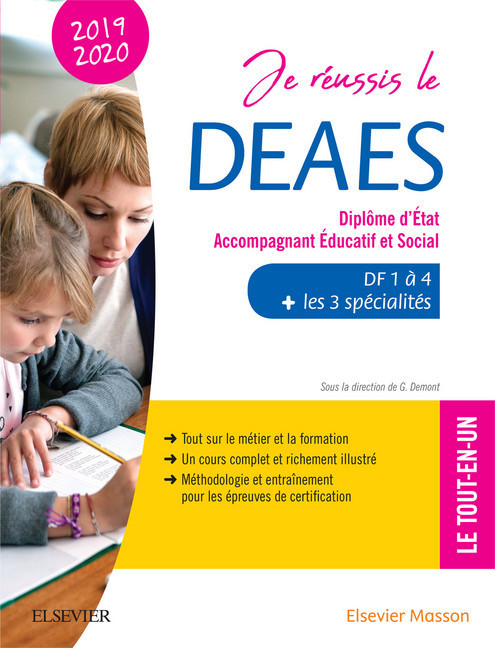 Je réussis le DEAES - Diplôme d'État Accompagnant Éducatif et Social - 2019-2020 main product photo
