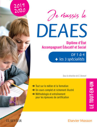 Je réussis le DEAES  - Diplôme d'État Accompagnant Éducatif et Social - 2019-2020