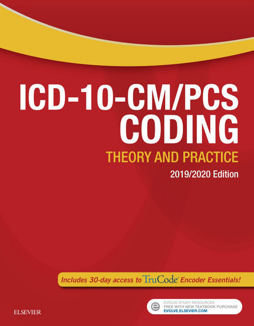 ICD-10-CM/PCS Coding: Theory and Practice, 2019/2020 Edition E-Book main product photo