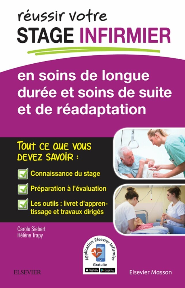REUSSIR votre Stage infirmier en soins de longue durée et soins de suite et de réadaptation main product photo