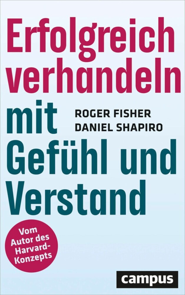 Erfolgreich verhandeln mit Gefühl und Verstand main product photo