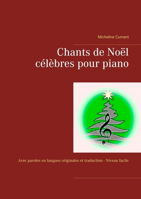 Chants de Noël célèbres pour piano main product photo