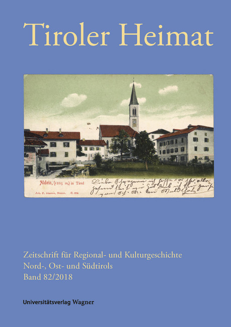 Tiroler Heimat 82 (2018) main product photo