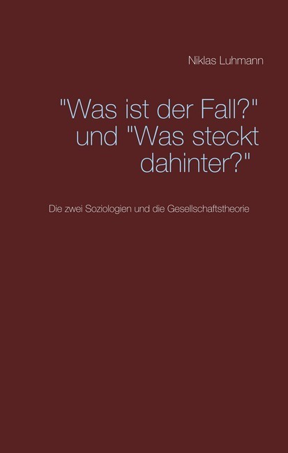 "Was ist der Fall?" und "Was steckt dahinter?" main product photo