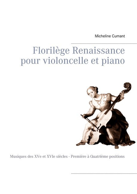 Florilège Renaissance pour violoncelle et piano main product photo