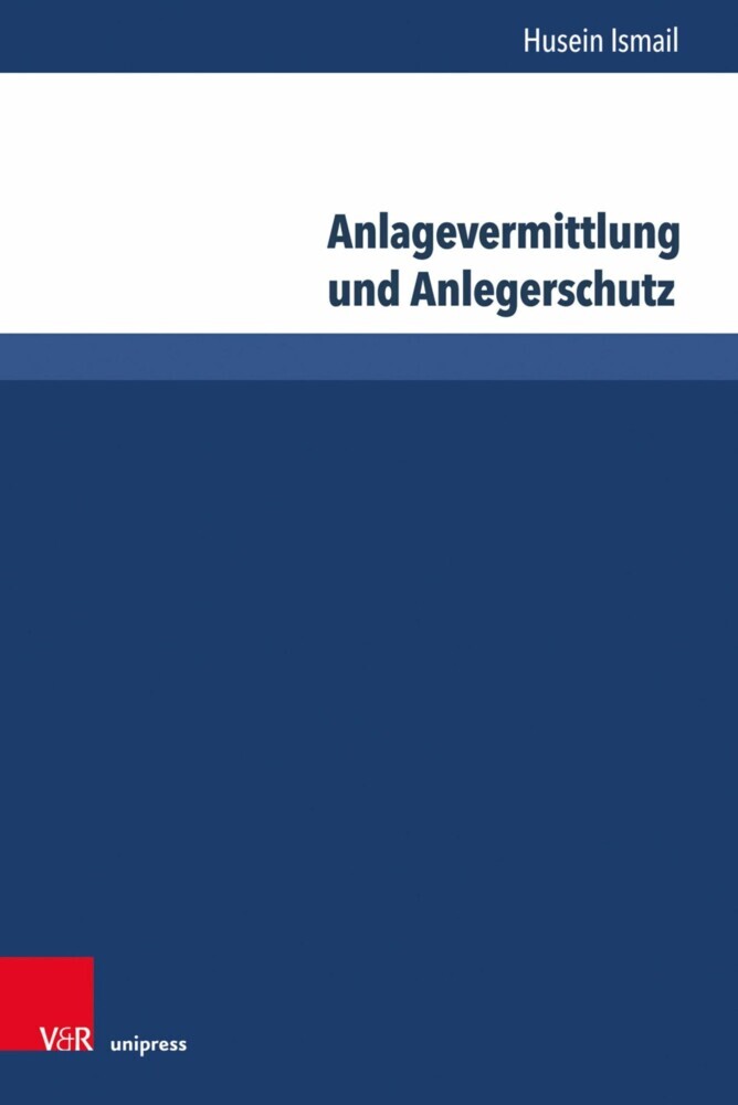 Anlagevermittlung und Anlegerschutz main product photo
